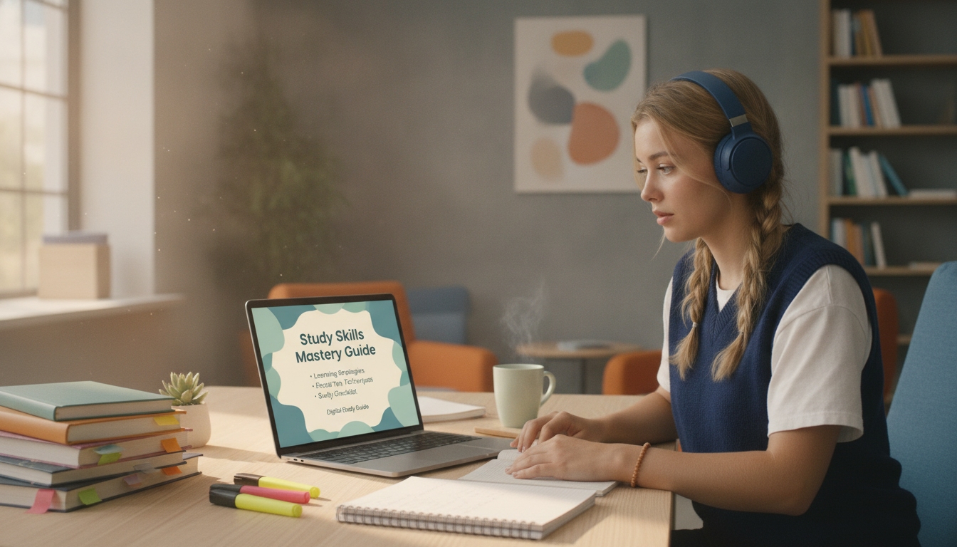 Study Skills System: Focus, Memory & Methods That Stick